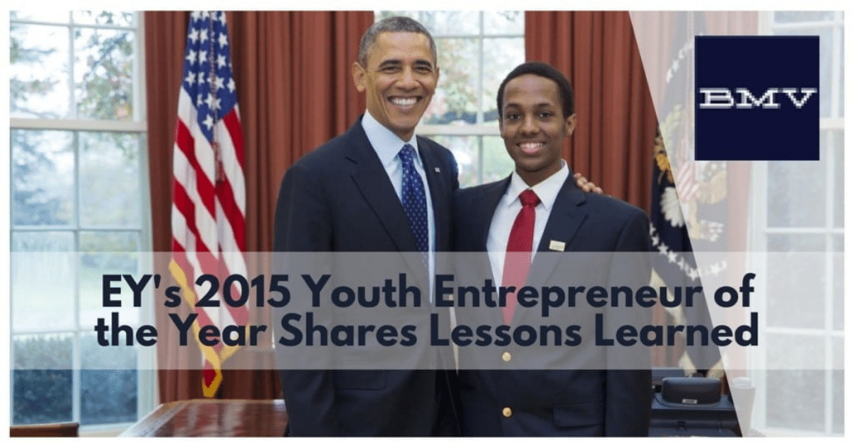 EY's 2015 Youth Entrepreneur of the Year