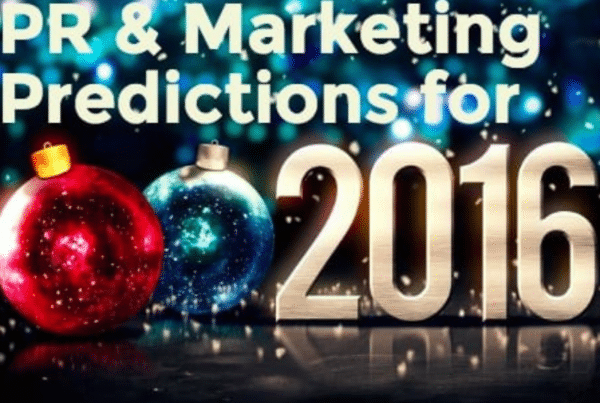 2016 PR & Marketing Predictions Feature